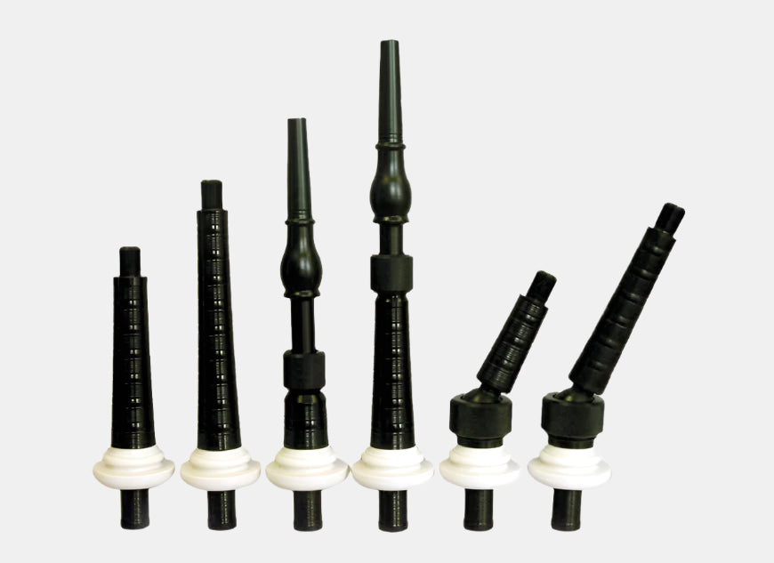Combed, Imitation Mount Plastic Blowpipe