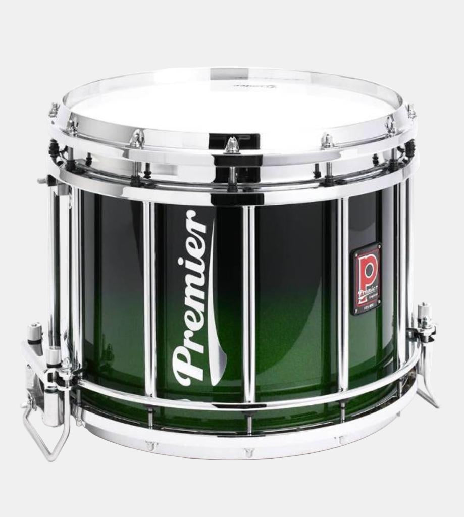 Premier HTS 800 Snare Drum (Emerald Green Lacquer & Diamond Chrome)